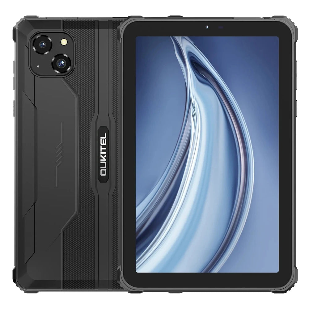 Oukitel  RT3 Pro Rugged Tablet PC 4GB+128GB 8" HD IPS screen 5150mAh Battery 16MP Camera Android 14 Support Dual SIM 4G