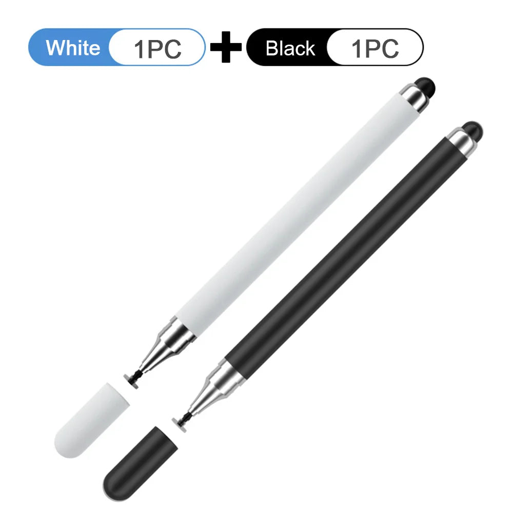 1/2Pcs 2in1 Universal Stylus Pen For Tablet Mobile Android ios Phone iPad Accessories Drawing Tablet Capacitive Screen Touch Pen