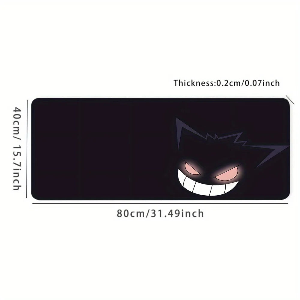 1 Pcs Large Gaming Mouse Pad Light Modes Touch Control Extended Soft Computer Keyboard Mat Non-Slip Rubber Base