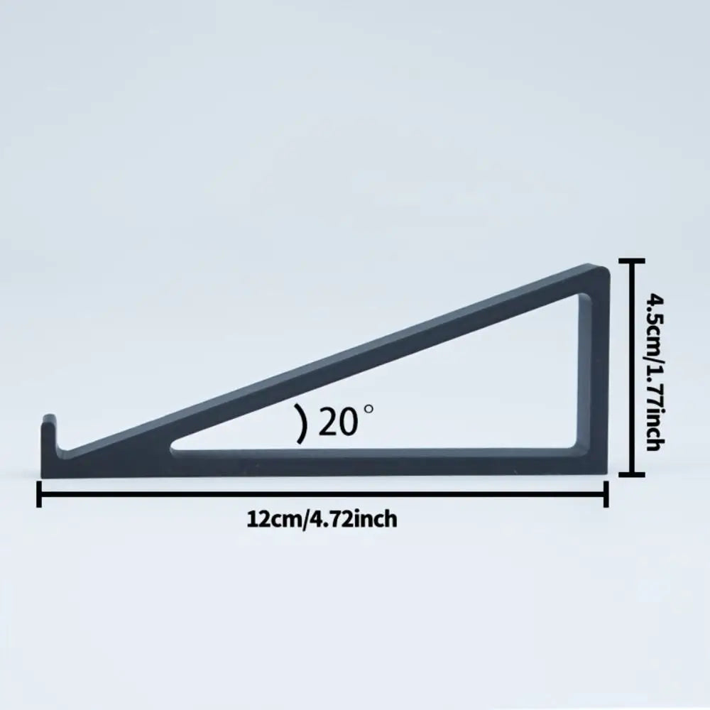 1 Pair New Portable Keyboard Elevated Stand Raised Keyboard Angle Accessories Computer Keyboard Riser Plastic Monitor Holder