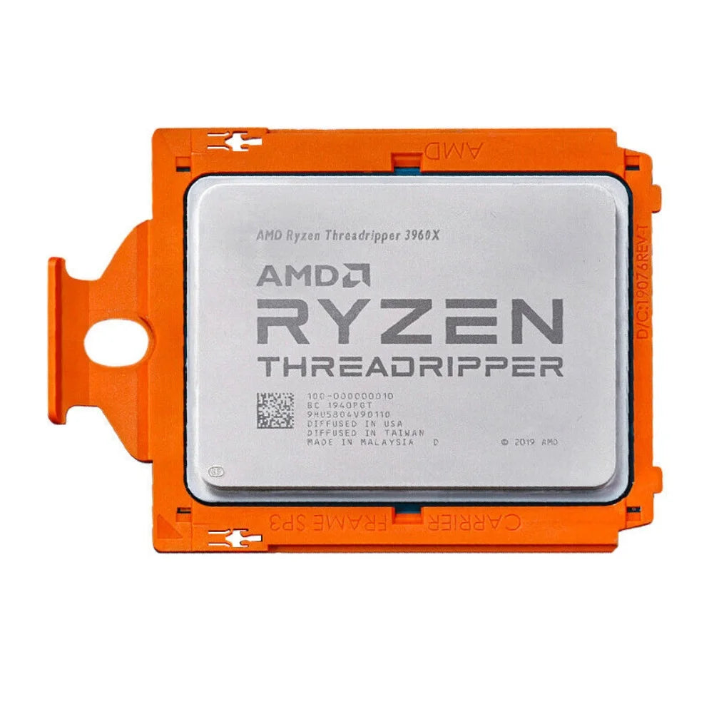 Bulk Ryzen Threadripper 3960X Processor 24 Core 48 Thread 3.8GHz CPU Up to 4.5GHz CPU sTRX4 280W