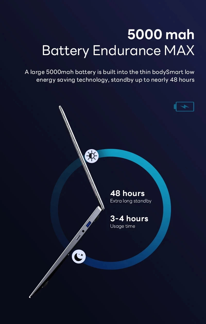 Brand New Laptop Computer Windows 11 Pro 14.1" Intel CORE i9 8950HK 16GB 1/2TB 1920*1080 Resolution Office Gaming PC notebook