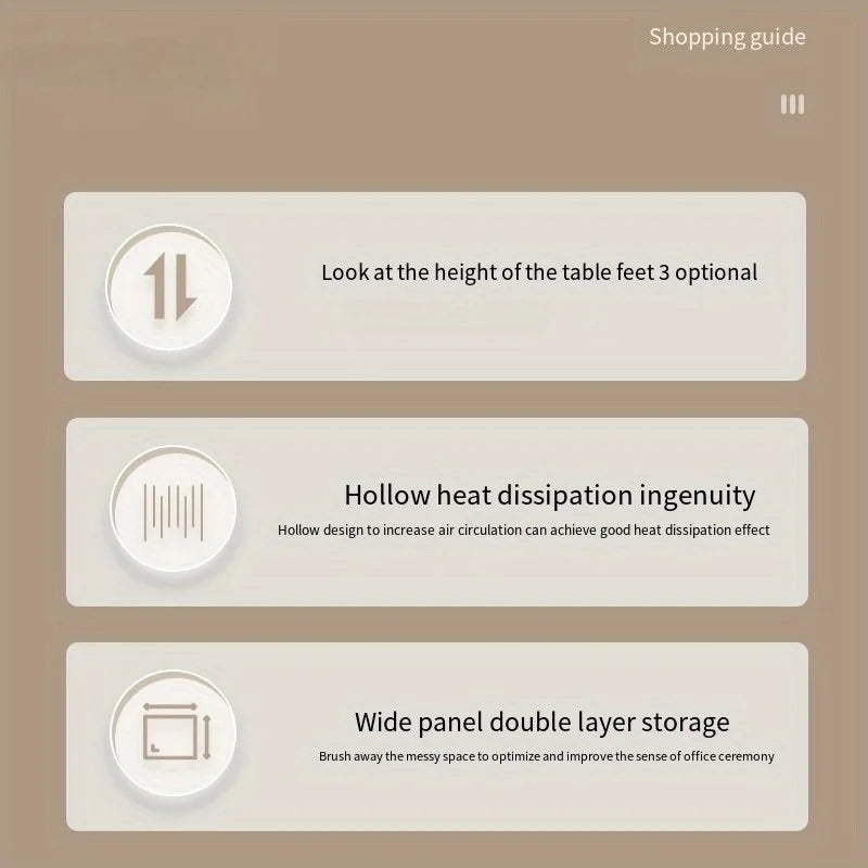 Adjustable Computer Monitor Stand Elevated view angle Computer Monitor Holder Stress Relief Desktop Creative Storage Rack Office