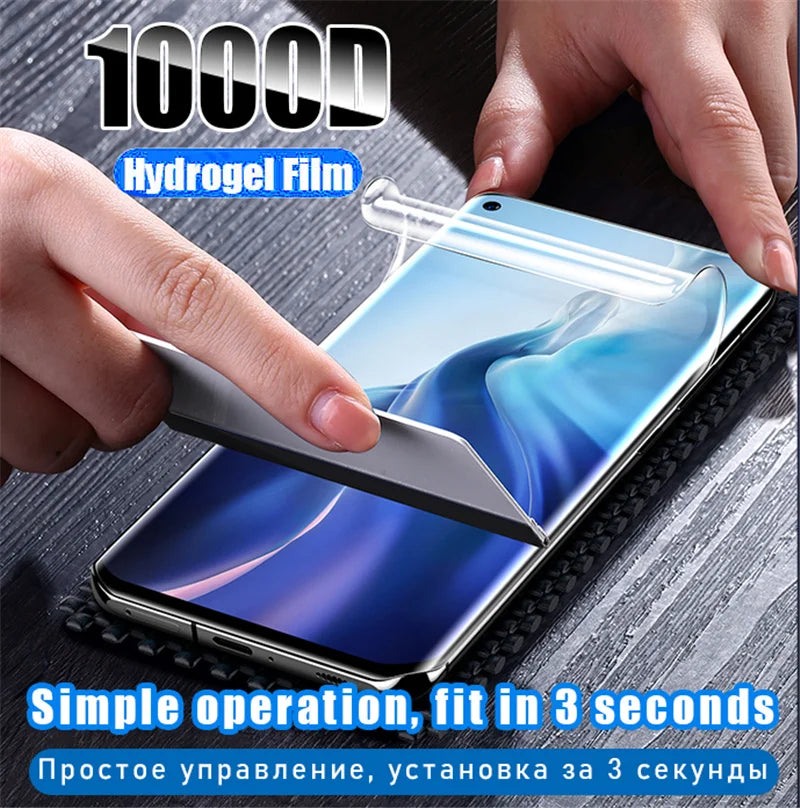 Hydrogel Film For Xiaomi Mi Note 10 Ultra 9 T 8 Pro Lite Mi10 Mi9 5G Screen Protector 10T Mi10T Mi9T 9T Pro 9 Se 128GB Not Glass