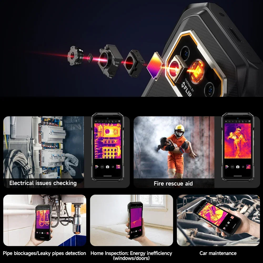 Ulefone Armor 27T Pro 5G Rugged Smartphone Android 10600mAh 6.78 Inch Up to 24GB RAM 256GB ROM 64MP Night Camera Cellphone NFC