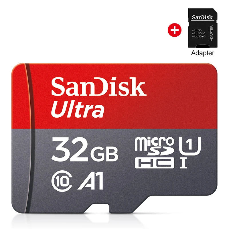 100% Original SanDisk Micro tf SD Card Class 10 TF Card 32GB 64GB 128GB Memory Card for Phone Tablet Flash Card