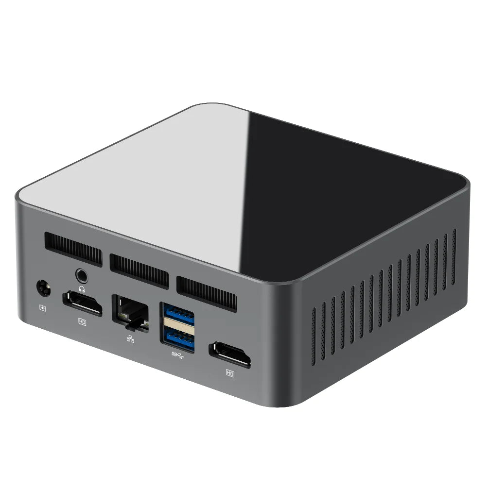 Mini office computer TD5 mini pcs N5105 N95 N100 8GB M.2 SATA 128GB/256GB Support 4K 60Hz Dual HD-MI LAN Mini PC for Business