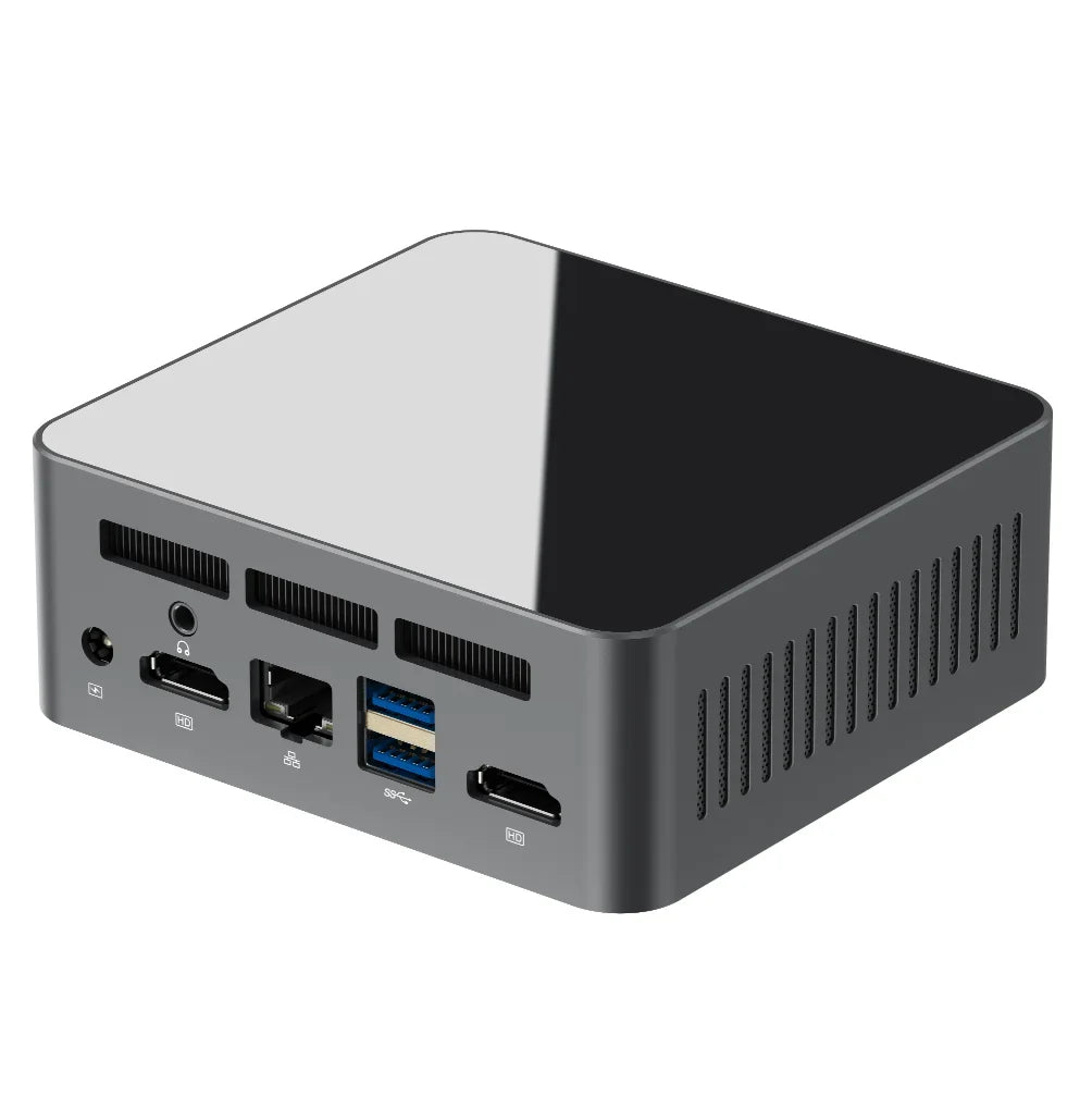 Mini office computer TD5 mini pcs N5105 N95 N100 8GB M.2 SATA 128GB/256GB Support 4K 60Hz Dual HD-MI LAN Mini PC for Business