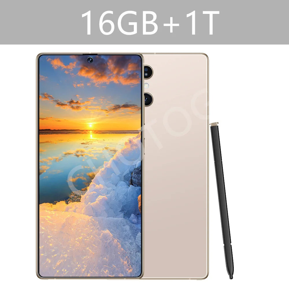 Screen Protector For SMS 25 Ultra Mobile Phones 22GB+2TB Cell Phone Tempered Glass Film For Android Smartphone 7800mAh Cellphone