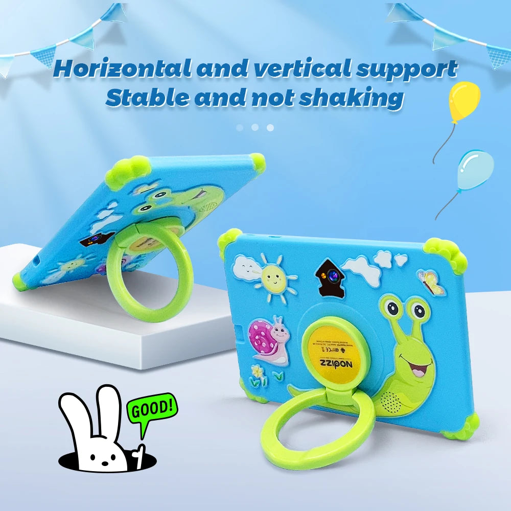 Kids Tablet 4GB + 128GB Memory Napd 703 Tablet 4 Core 7.01 HD Display 3200mAh WIFI-5G Android 14 Tablets for Children Girls 2025