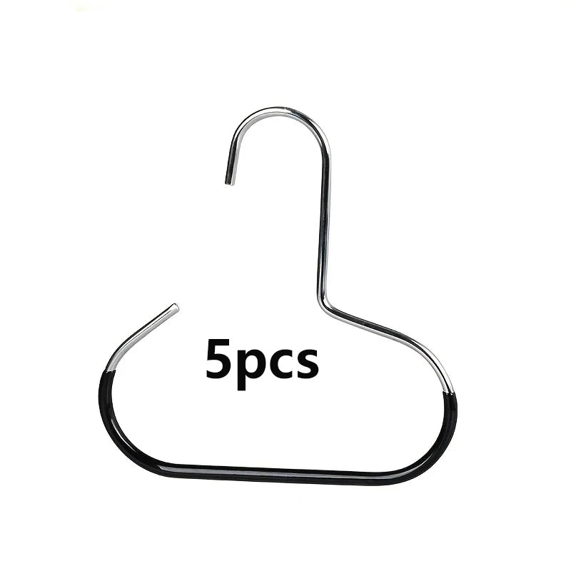1/2/5pcsVersatile Manganese Steel Round Hook - Perfect for Hats, Ties, Scarves & Bags, Strong Load-Bearing, Non-Deformable