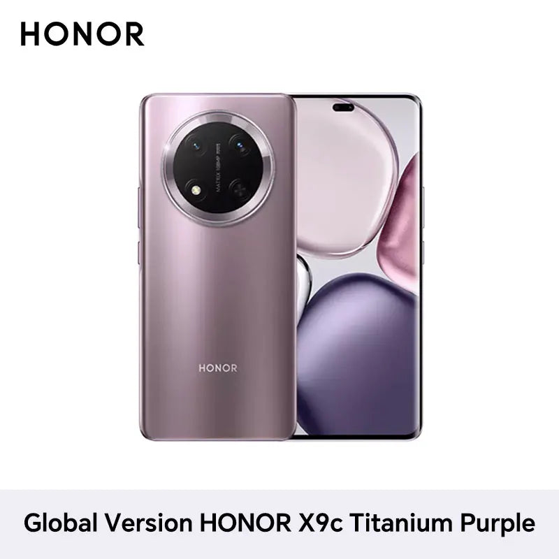 Global Version HONOR X9c 5G Smartphone 6.78" Anti-drop 120Hz Curved Screen 108MP Triple Cameras 6600mAh Battery 66W Wired Charge