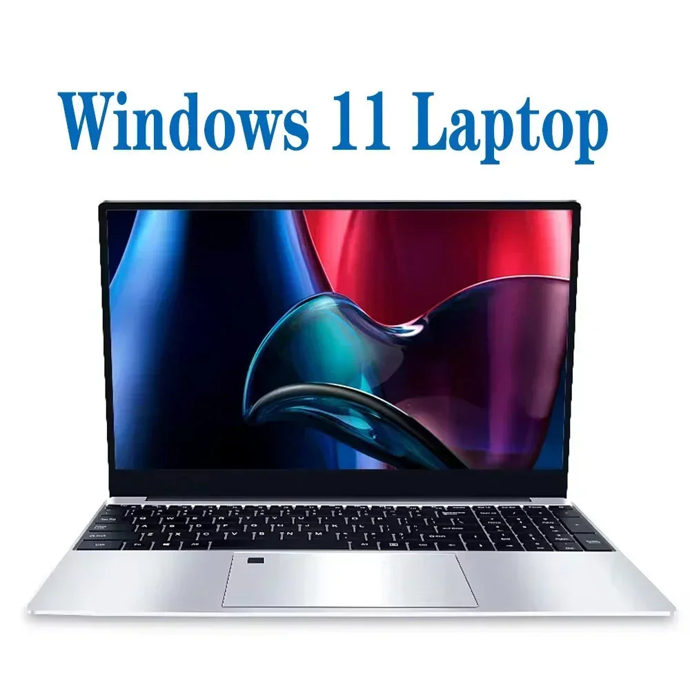 15.6" Windows 11 Pro Laptop Computer Intel Core i7 8500Y 16GB RAM 1TB SSD Laptops Office Computer PC Fingerprint Unlock Notebook